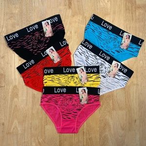 Women’s Tiger printed comfortable panties 6 colors